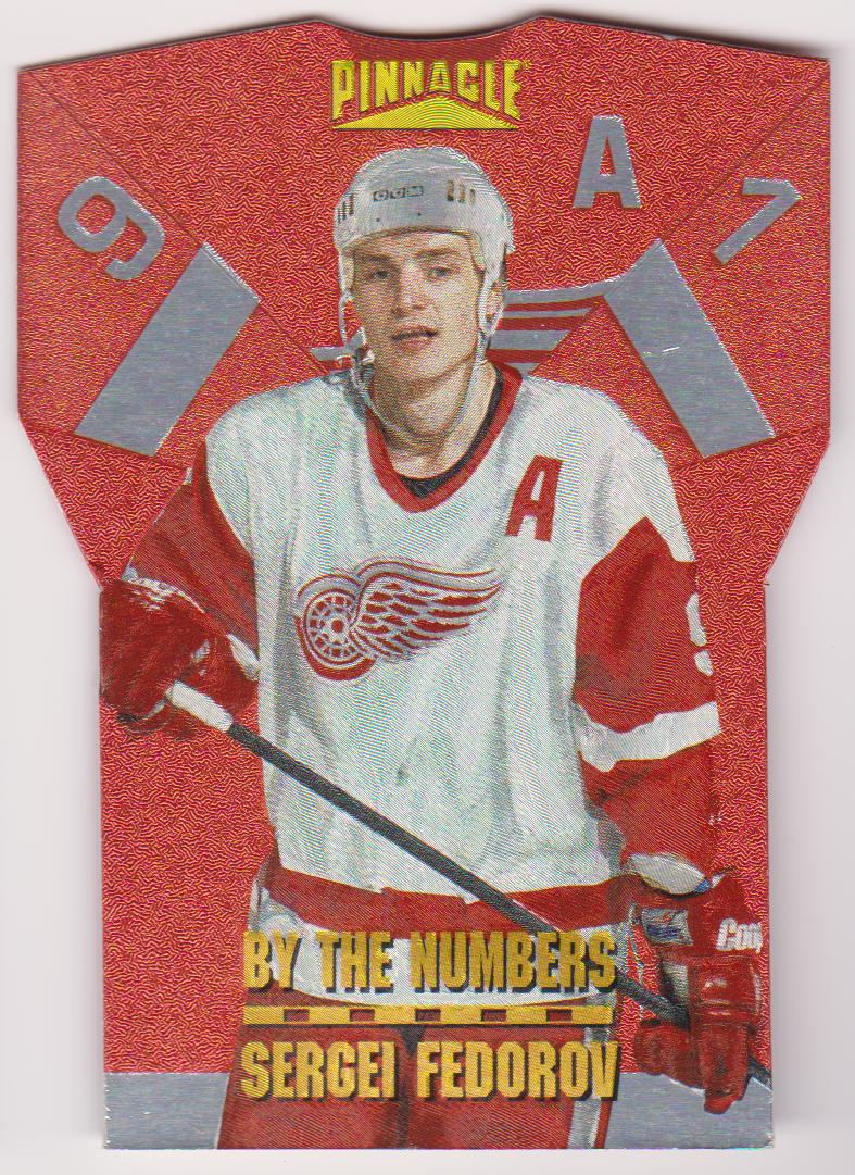 (image for) 1996-97 Pinnacle By The Numbers #3 Sergei Fedorov