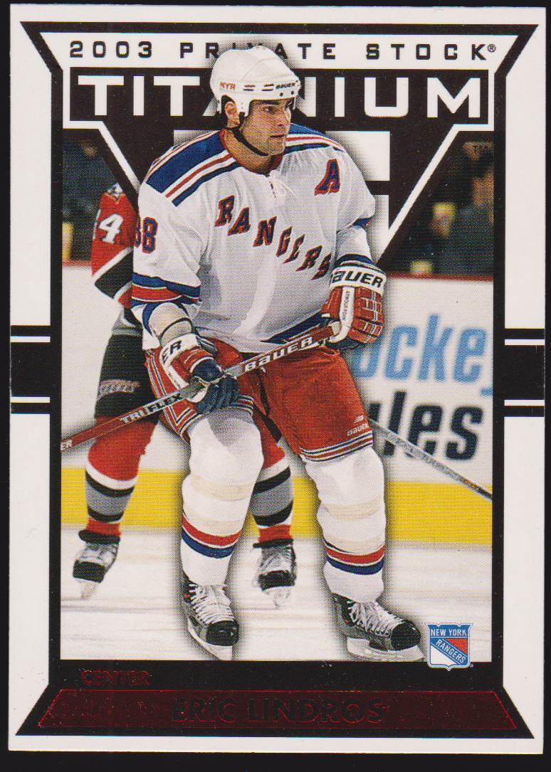 2002-03 Titanium Red #69 Eric Lindros 178/299 (image for) 2002-03 Titanium Red #69 Eric Lindros 178/299