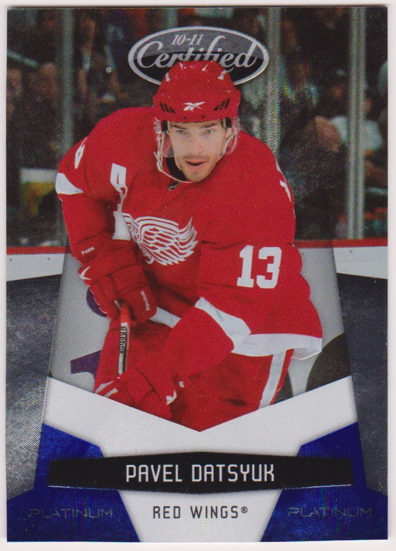 (image for) 2010-11 Certified Platinum Blue #51 Pavel Datsyuk 125/250
