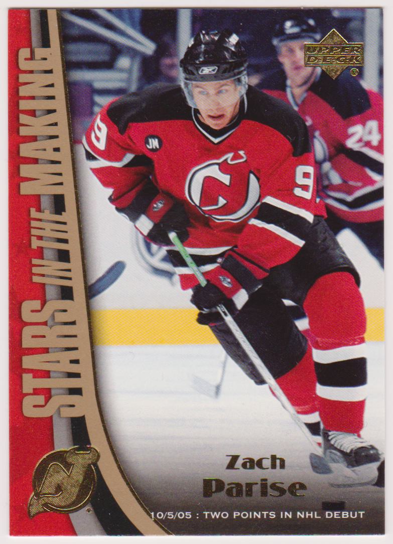 (image for) 2005-06 Upper Deck Stars in the Making #SM13 Zach Parise