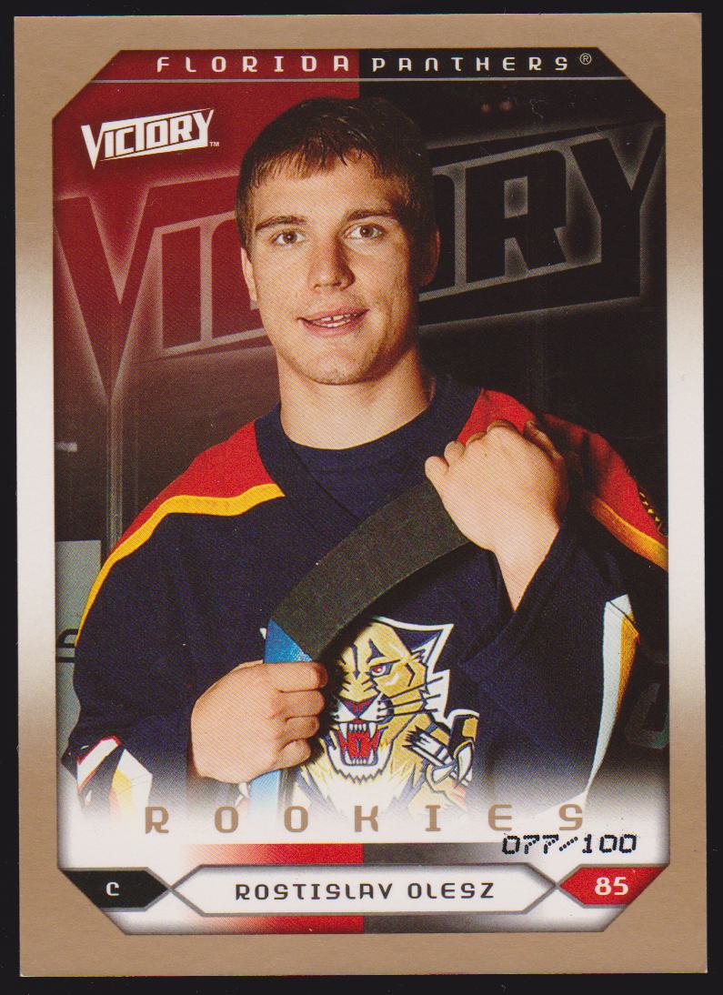 (image for) 2005-06 Upper Deck Victory Gold #282 Rostislav Olesz 077/100 - RC Year