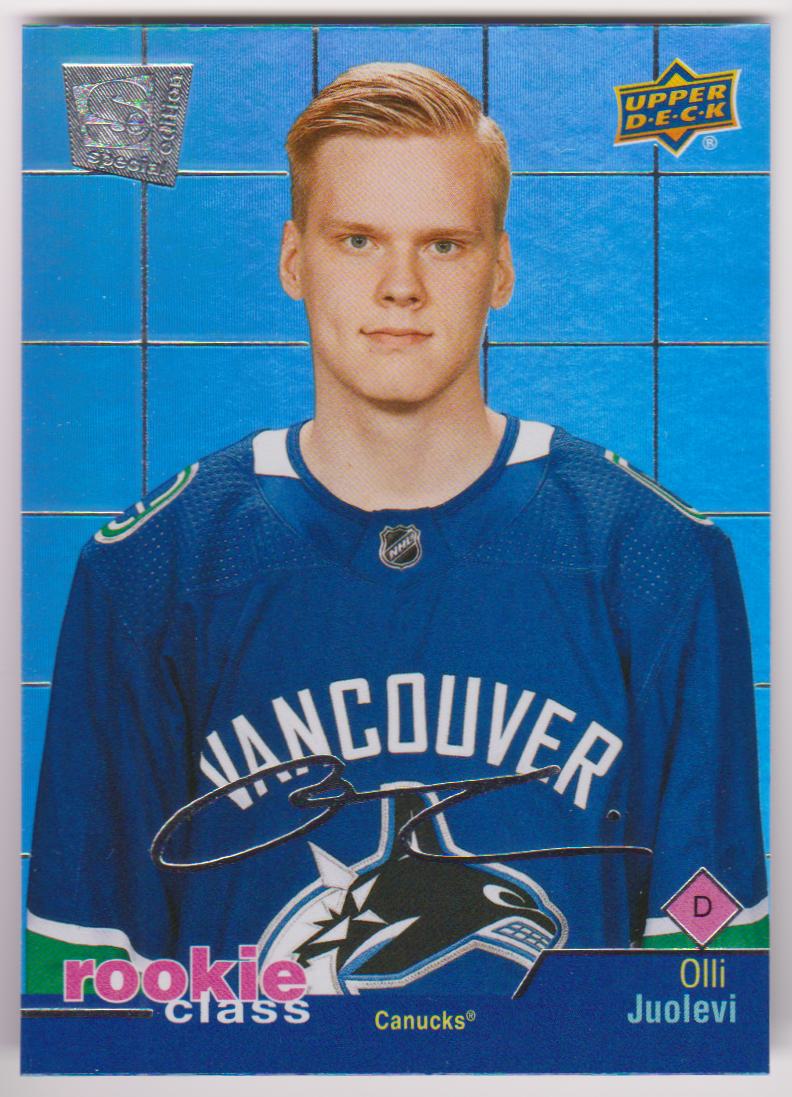 (image for) 2020-21 Upper Deck Rookie Class Special Edition #RC34 Olli Juolevi - RC Year
