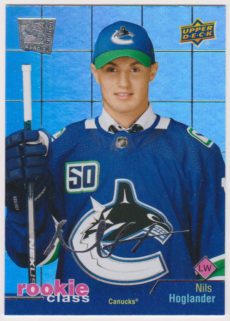 (image for) 2020-21 Upper Deck Rookie Class Special Edition #RC14 Nils Hoglander - RC Year
