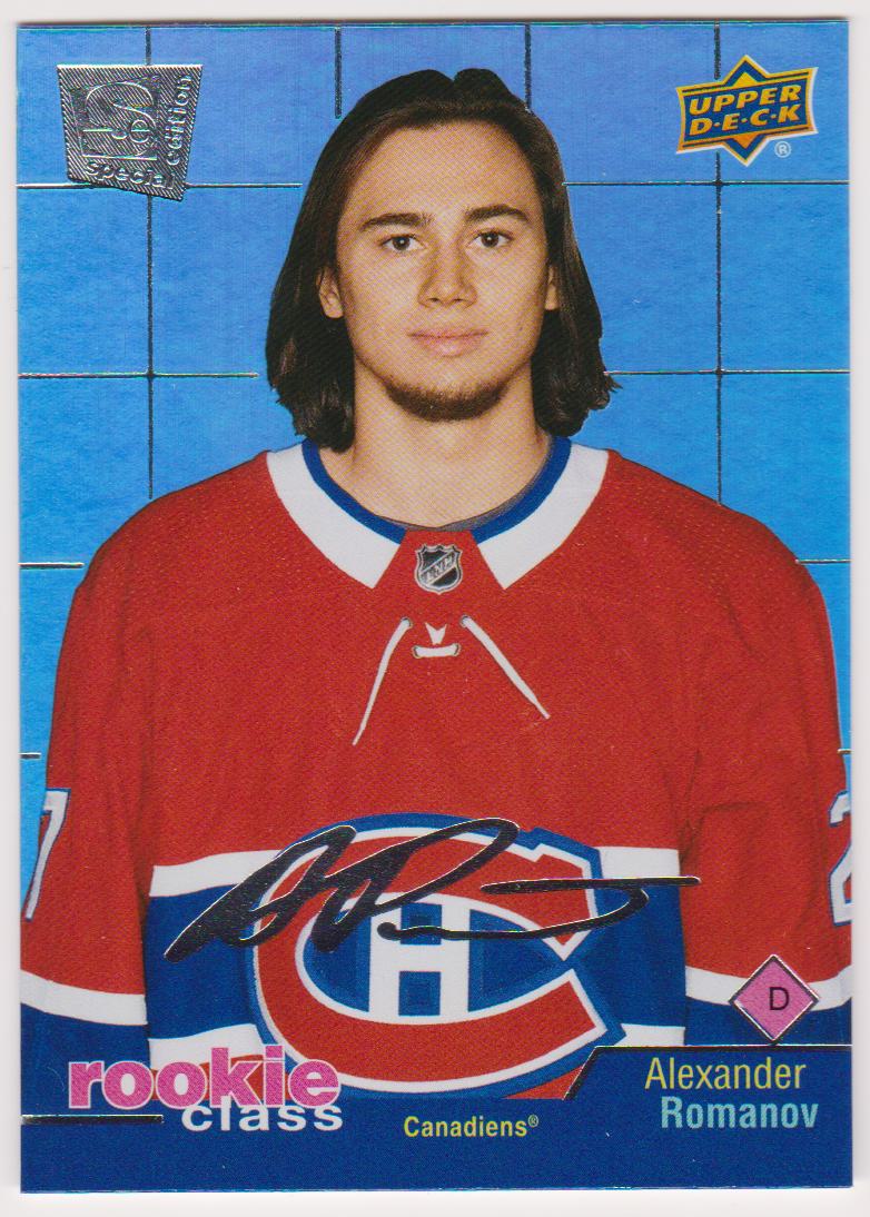 (image for) 2020-21 Upper Deck Rookie Class Special Edition #RC18 Alexander Romanov - RC Year