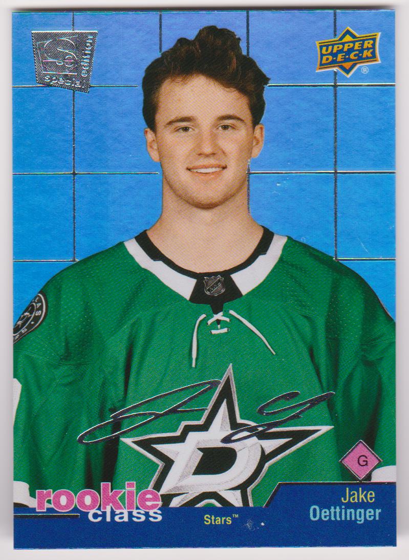 (image for) 2020-21 Upper Deck Rookie Class Special Edition #RC5 Jake Oettinger - RC Year