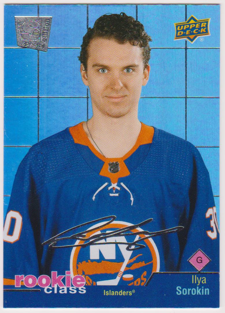 (image for) 2020-21 Upper Deck Rookie Class Special Edition #RC32 Ilya Sorokin - RC Year