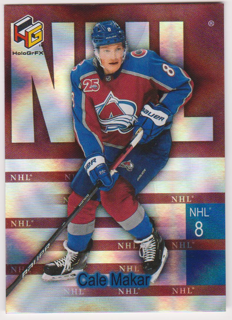 2020-21 Upper Deck HoloGrFx NHL #NHL9 Cale Makar (image for) 2020-21 Upper Deck HoloGrFx NHL #NHL9 Cale Makar