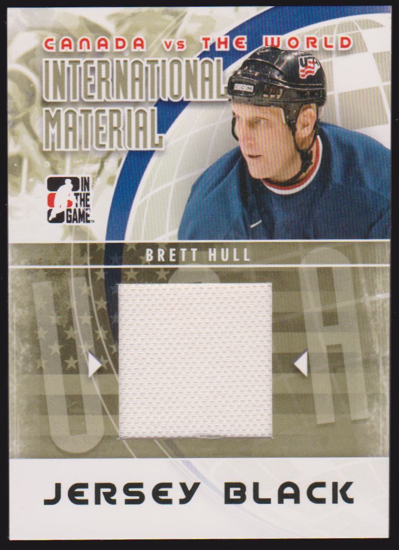 (image for) 2011-12 Canada vs World International Materials #IM35 Brett Hull