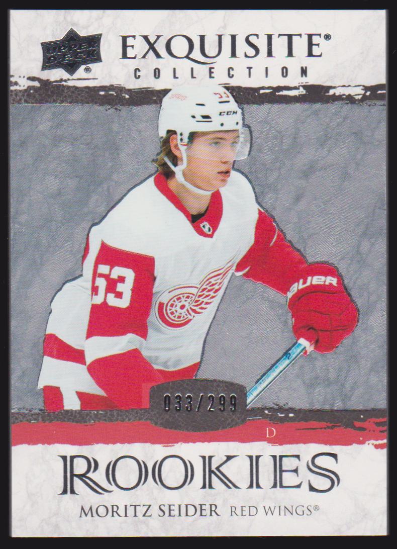 2021-22 Exquisite Collection Rookies #RMS Moritz Seider 033/299 - RC Year (image for) 2021-22 Exquisite Collection Rookies #RMS Moritz Seider 033/299 - RC Year