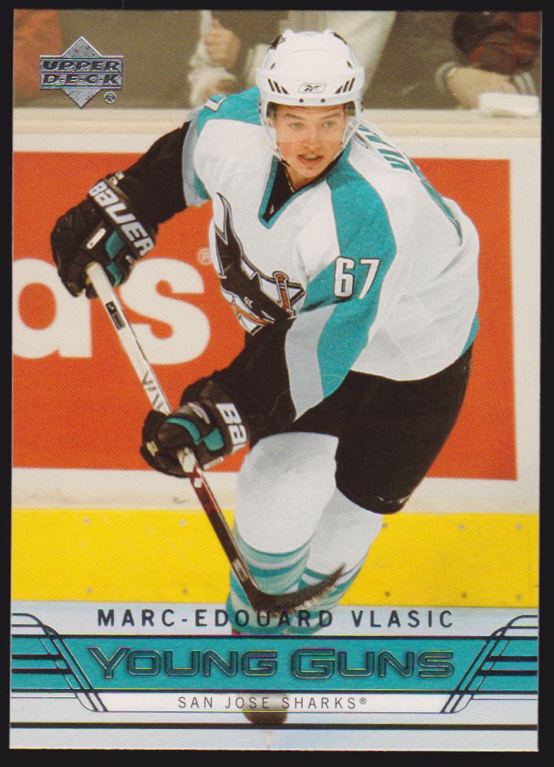 (image for) 2006-07 Upper Deck #242 Marc-Edouard Vlasic YG RC - Young Guns
