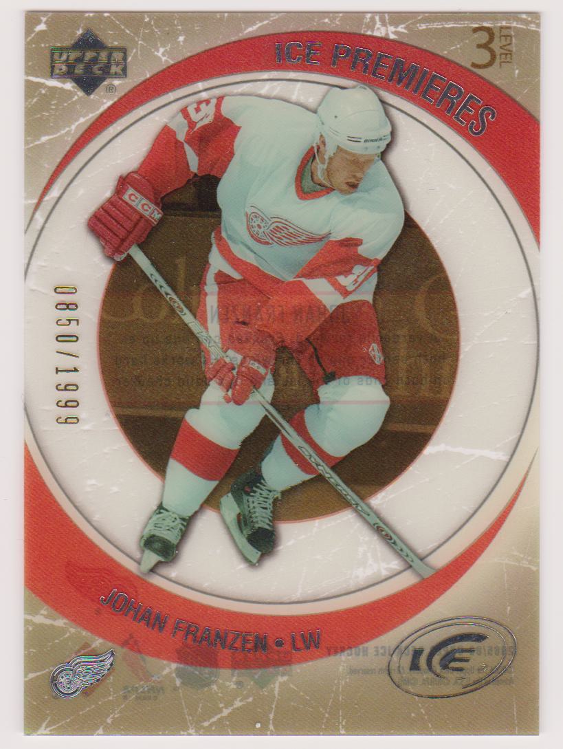 (image for) 2005-06 Upper Deck Ice #128 Johan Franzen RC 0850/1999