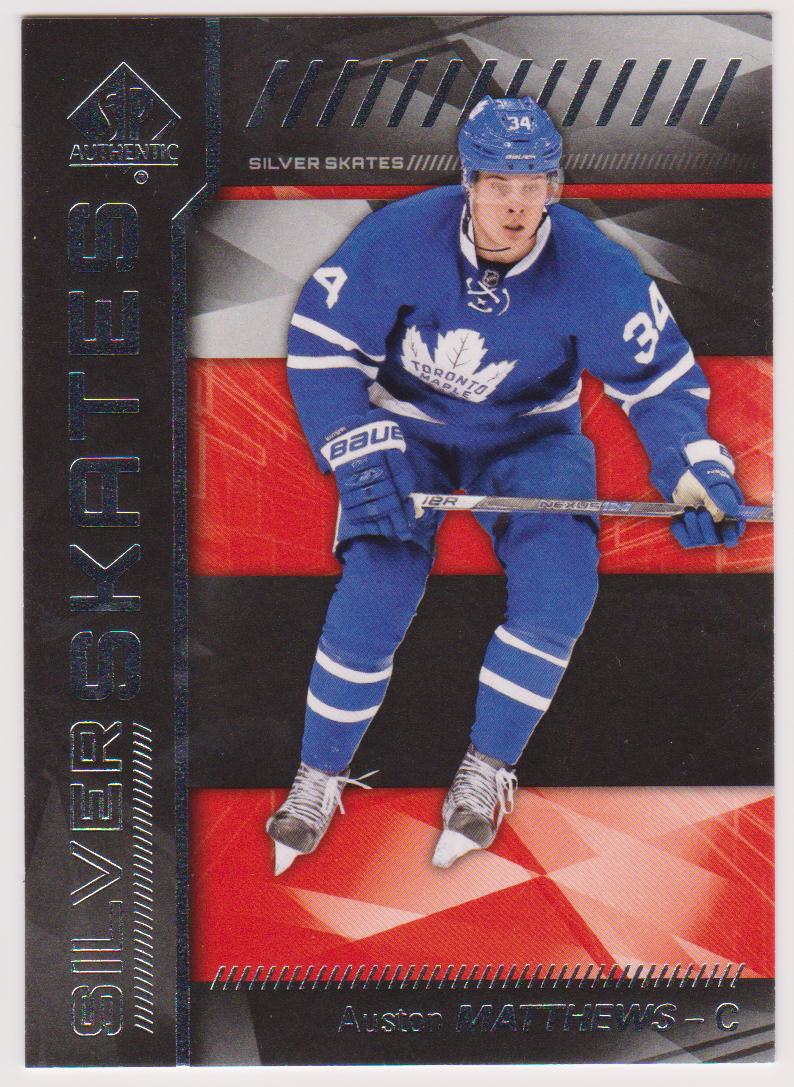 (image for) 2016-17 SP Authentic Silver Skates #SSAM Auston Matthews - RC Year