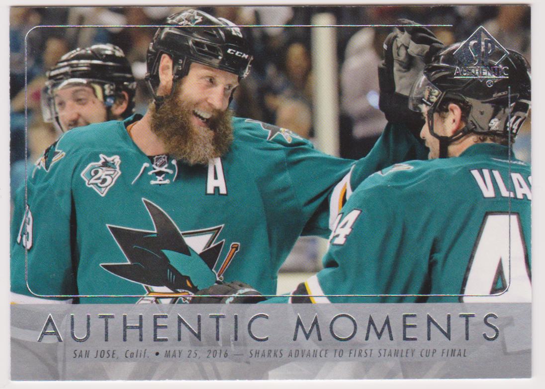 (image for) 2016-17 SP Authentic #104 Joe Thornton AUTHENTIC MOMENT