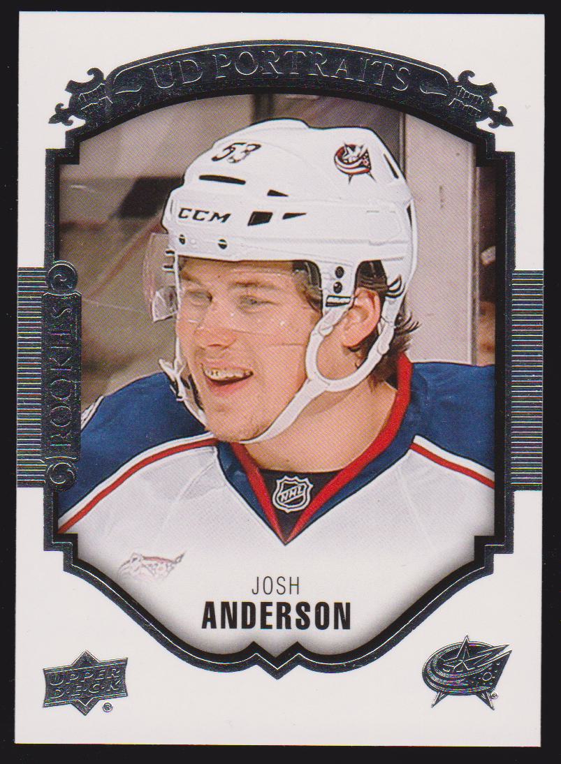 (image for) 2015-16 Upper Deck UD Portraits #P87 Josh Anderson - RC Year