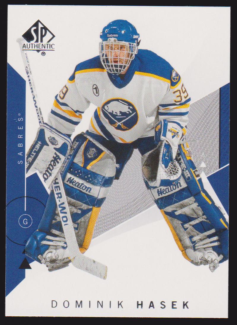 2018-19 SP Authentic #95 Dominik Hasek (image for) 2018-19 SP Authentic #95 Dominik Hasek