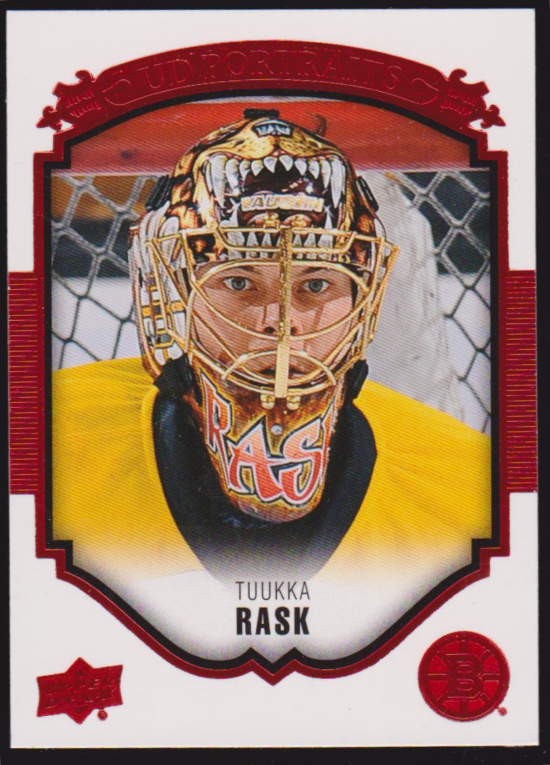 (image for) 2015-16 Upper Deck UD Portraits Red #P11 Tuukka Rask
