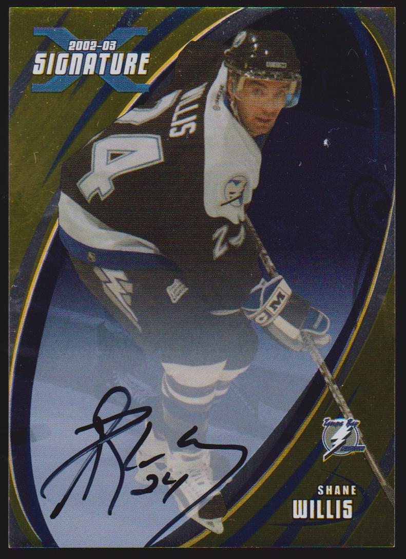 (image for) 2002-03 BAP Signature Series Autographs Gold #151 Shane Willis