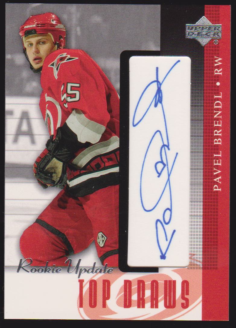 (image for) 2002-03 Upper Deck Rookie Update Autographs #BR Pavel Brendl