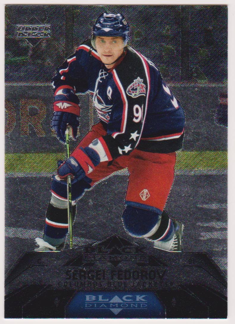 (image for) 2007-08 Black Diamond #95 Sergei Fedorov