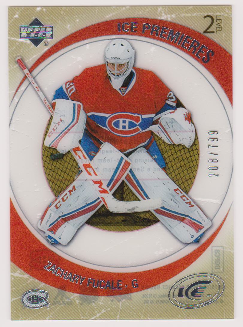 (image for) 2015-16 Upper Deck Ice '05-06 Retro Ice Premieres #R1 Zachary Fucale