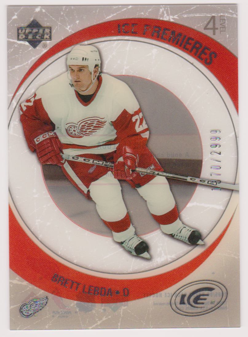 (image for) 2005-06 Upper Deck Ice #150 Brett Lebda RC 1370/2999