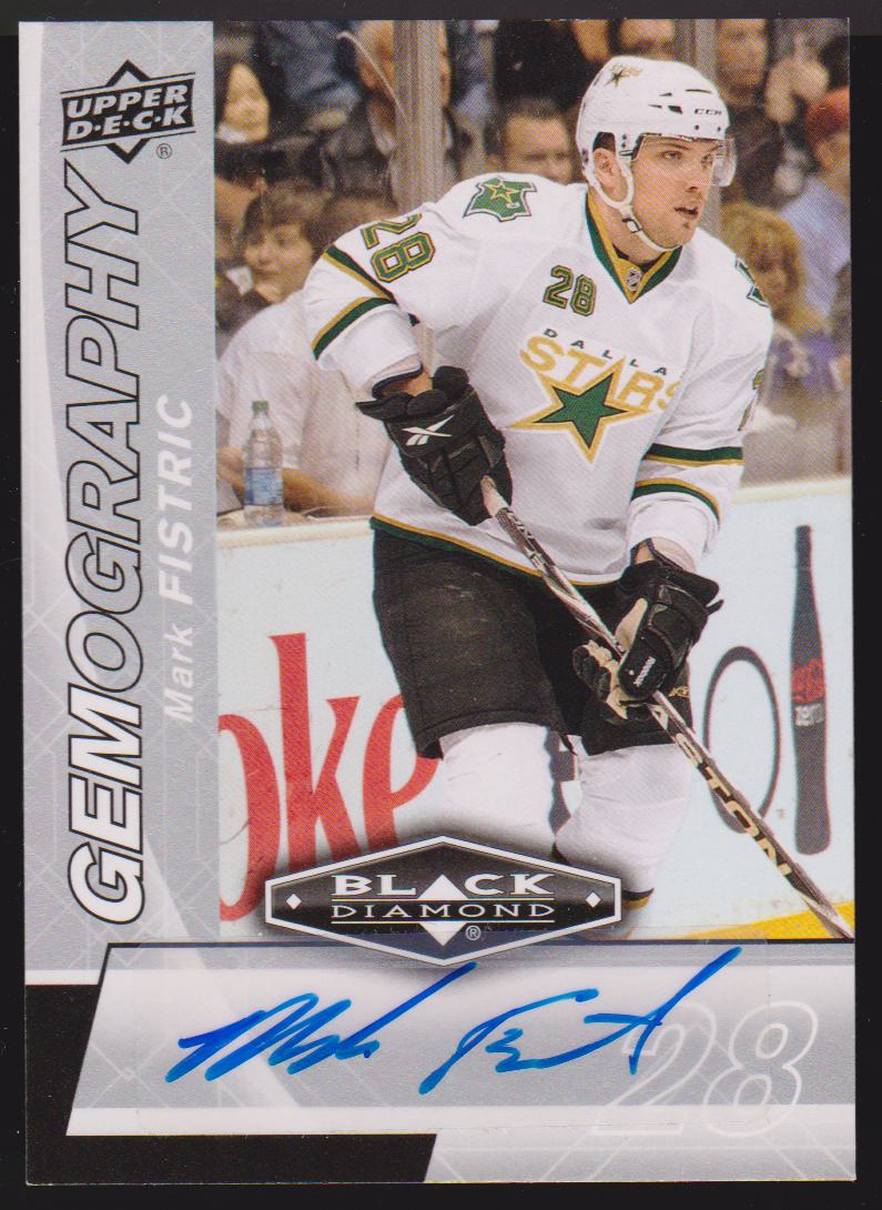 (image for) 2010-11 Black Diamond Gemography #GMF Mark Fistric AUTO