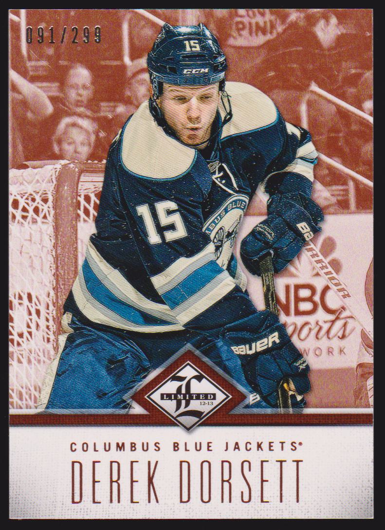 (image for) 2012-13 Limited #52 Derek Dorsett 091/299