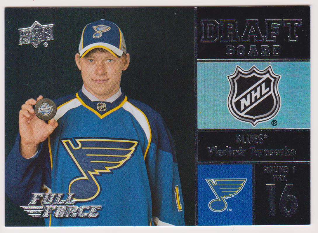 (image for) 2015-16 Upper Deck Full Force Draft Board #DBVT Vladimir Tarasenko