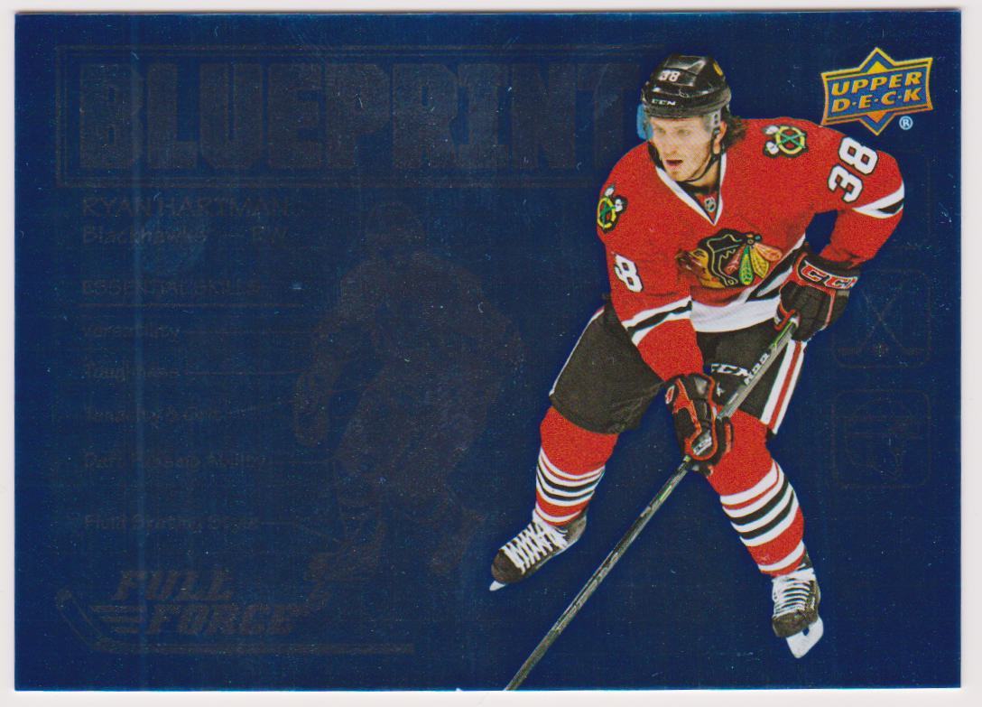 (image for) 2015-16 Upper Deck Full Force Blueprint #BPRH Ryan Hartman