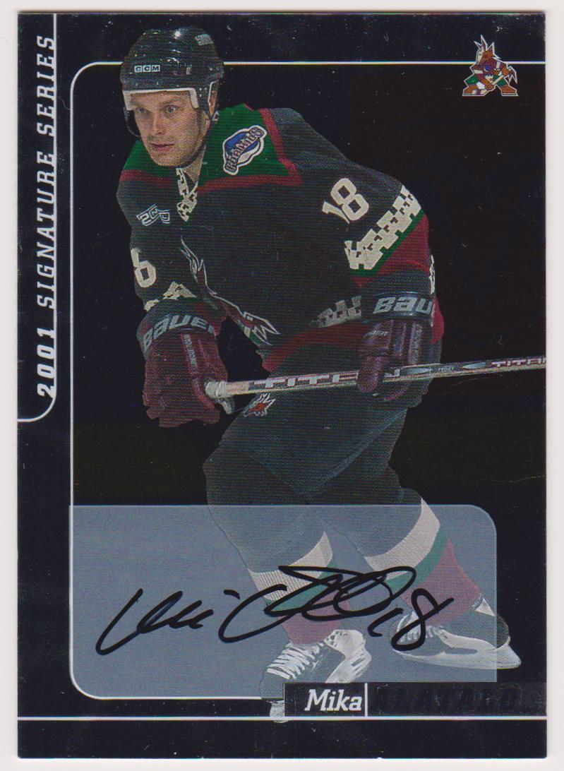 (image for) 2000-01 BAP Signature Series Autographs #128 Mika Alatalo