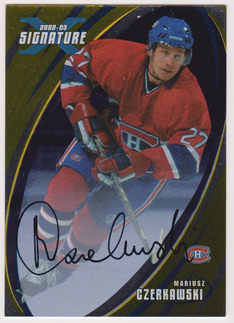(image for) 2002-03 BAP Signature Series Autographs Gold #108 Mariusz Czerkawski