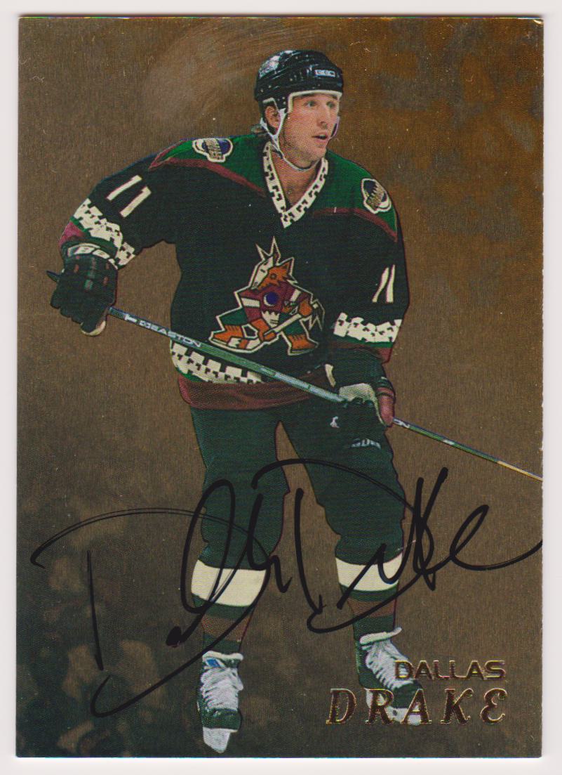 (image for) 1998-99 Be A Player Autographs Gold #257 Dallas Drake