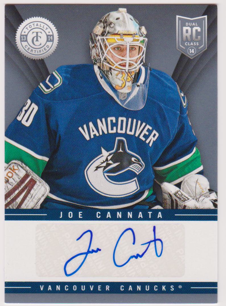 (image for) 2013-14 Totally Certified Rookie Signatures #TRJCN Joe Cannata