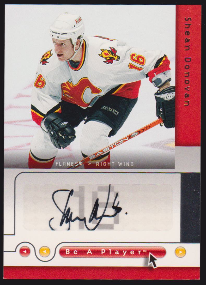 (image for) 2005-06 Be A Player Signatures #DO Shean Donovan AUTO