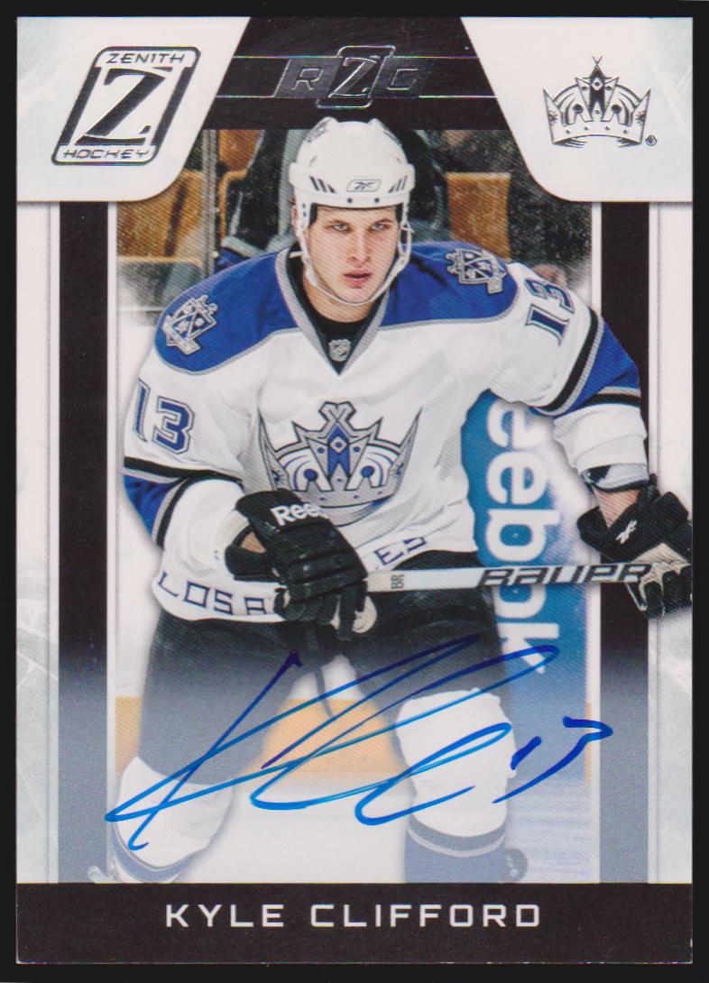 (image for) 2010-11 Zenith #196 Kyle Clifford AUTO RC 560/999