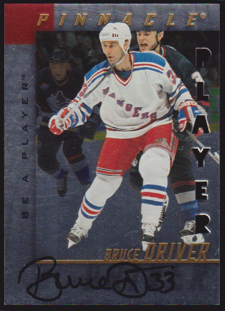 (image for) 1997-98 Be A Player Autographs Die Cut #87 Bruce Driver