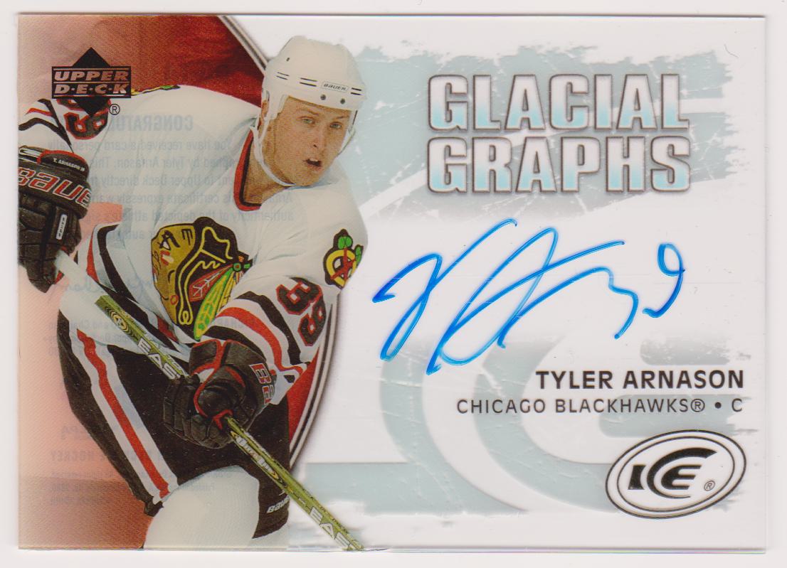 (image for) 2005-06 Upper Deck Ice Glacial Graphs #GGTA Tyler Arnason