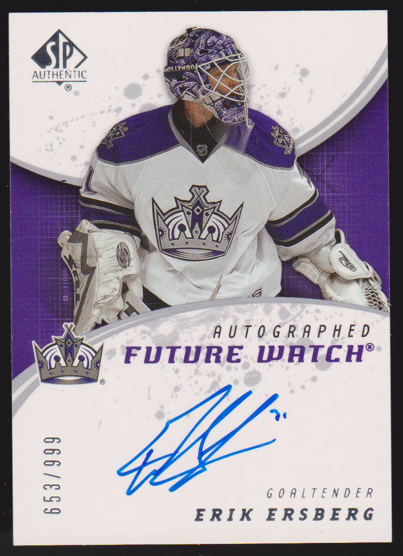 (image for) 2008-09 SP Authentic #210 Erik Ersberg AUTO RC 653/999