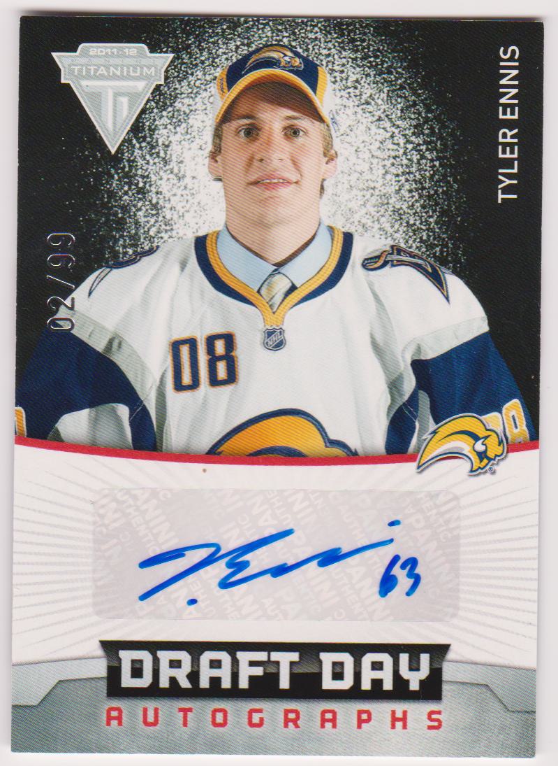(image for) 2011-12 Panini Titanium Draft Day Autographs #47 Tyler Ennis