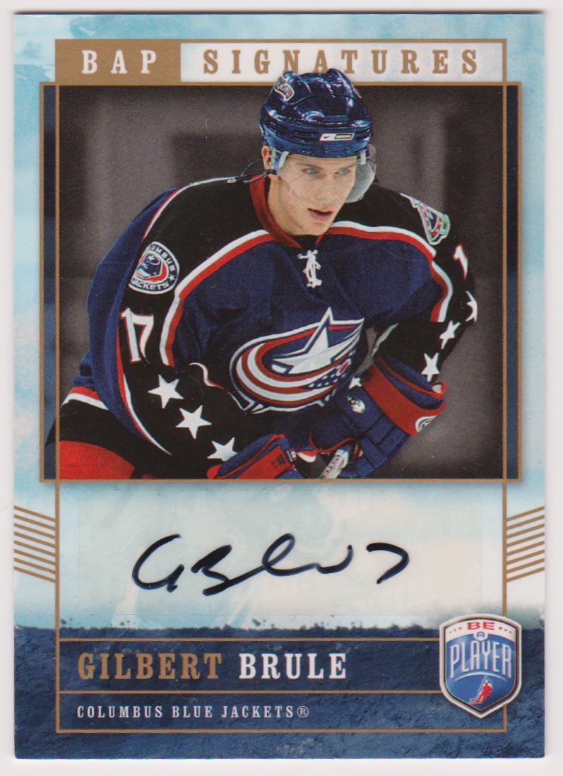 (image for) 2006-07 Be A Player Signatures #GB Gilbert Brule