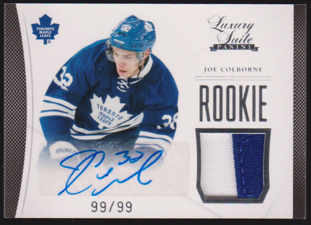 (image for) 2011-12 Luxury Suite #56 Joe Colborne - Jerseys - AUTO - RC - 99/99