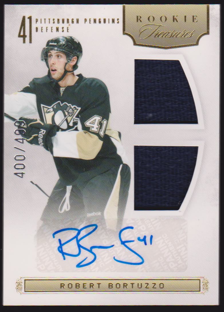 2011-12 Panini Rookie Anthology #139 Robert Bortuzzo AUTO 400/499 - RC (image for) 2011-12 Panini Rookie Anthology #139 Robert Bortuzzo AUTO 400/499 - RC