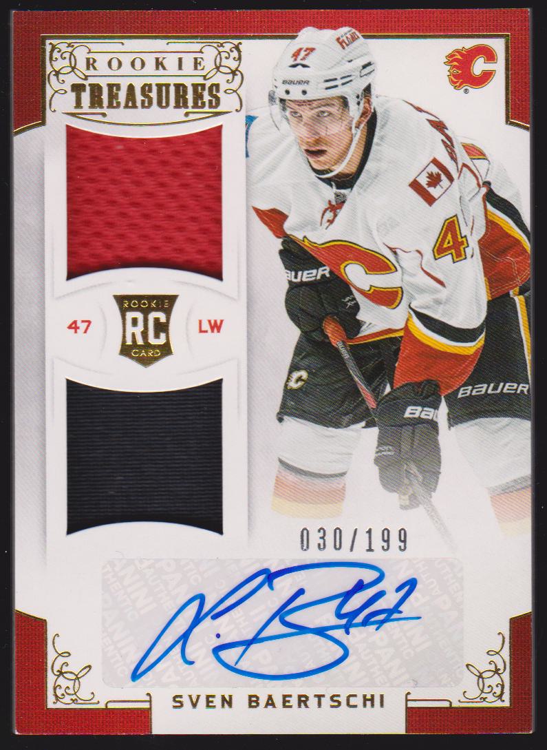 2012-13 Panini Rookie Anthology #146 Sven Baertschi Jerseys AUTO 030/199 RC (image for) 2012-13 Panini Rookie Anthology #146 Sven Baertschi Jerseys AUTO 030/199 RC