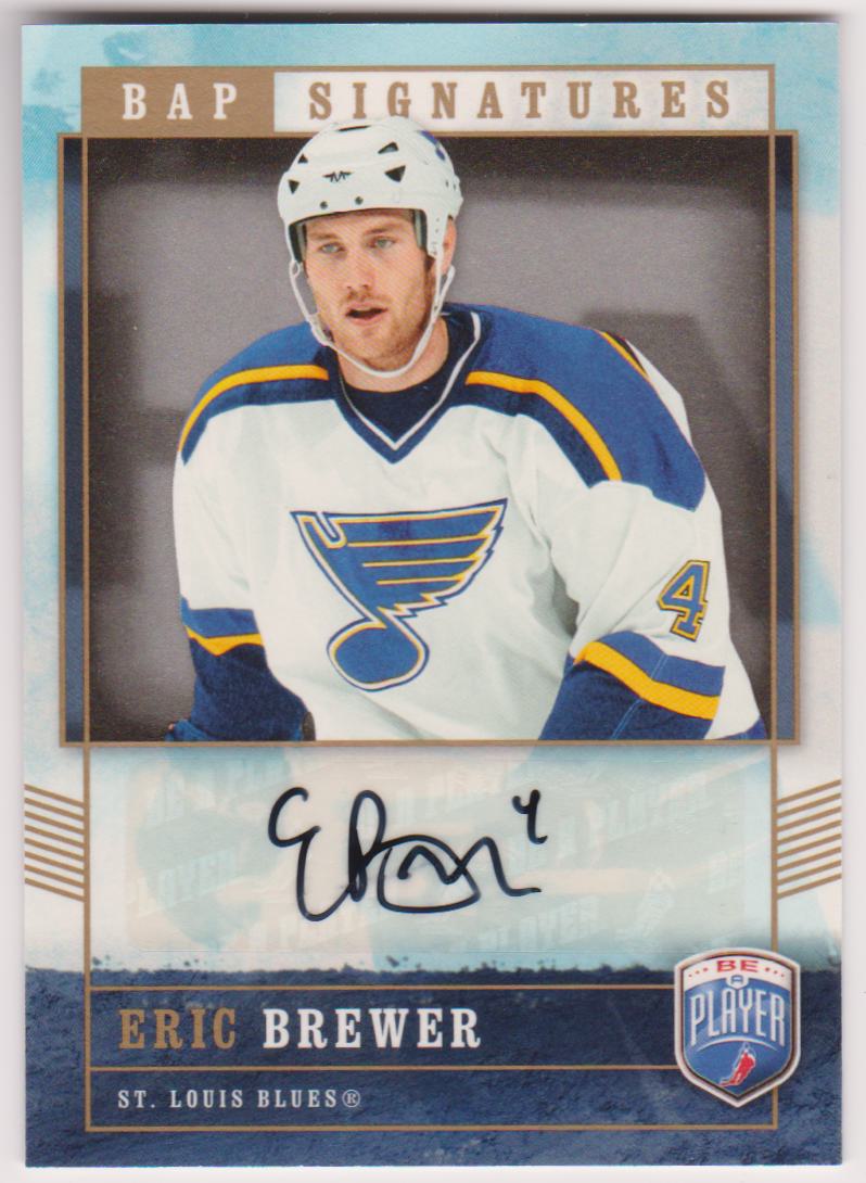(image for) 2006-07 Be A Player Signatures #EB Eric Brewer