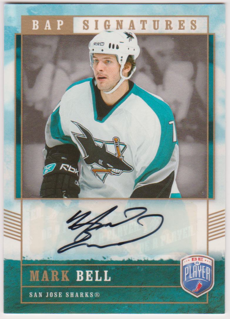 2006-07 Be A Player Signatures #MB Mark Bell (image for) 2006-07 Be A Player Signatures #MB Mark Bell