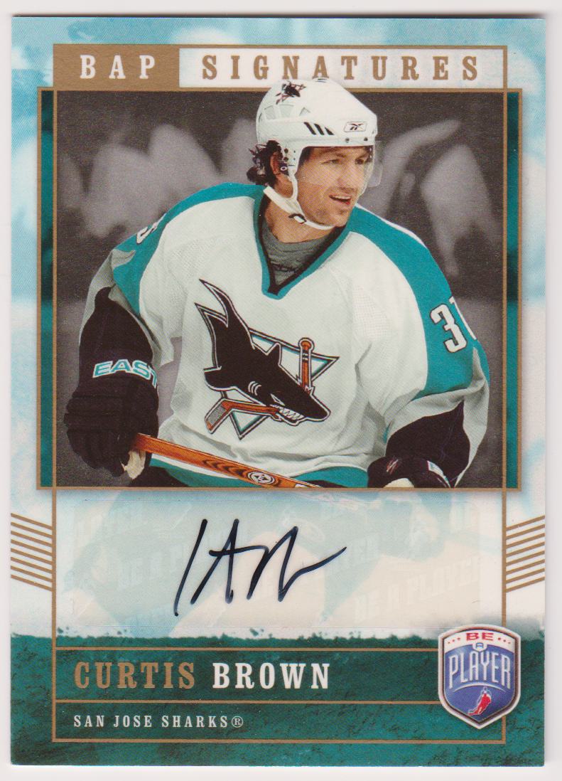 2006-07 Be A Player Signatures #CB Curtis Brown (image for) 2006-07 Be A Player Signatures #CB Curtis Brown