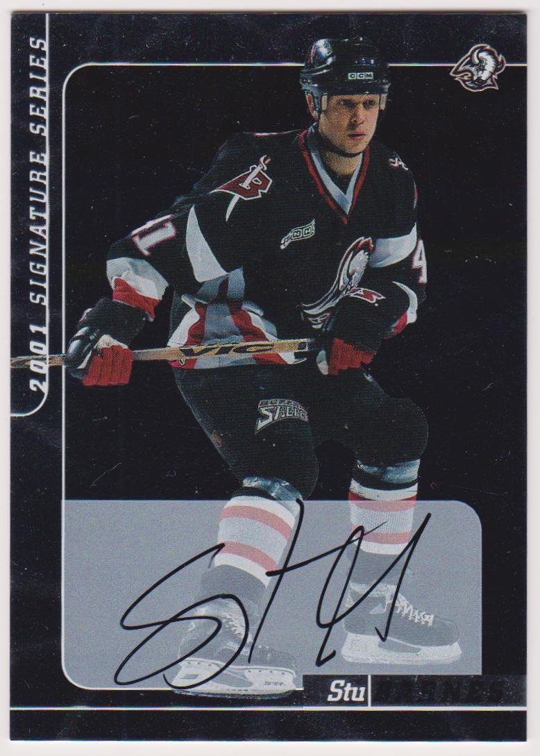(image for) 2000-01 BAP Signature Series Autographs #182 Stu Barnes