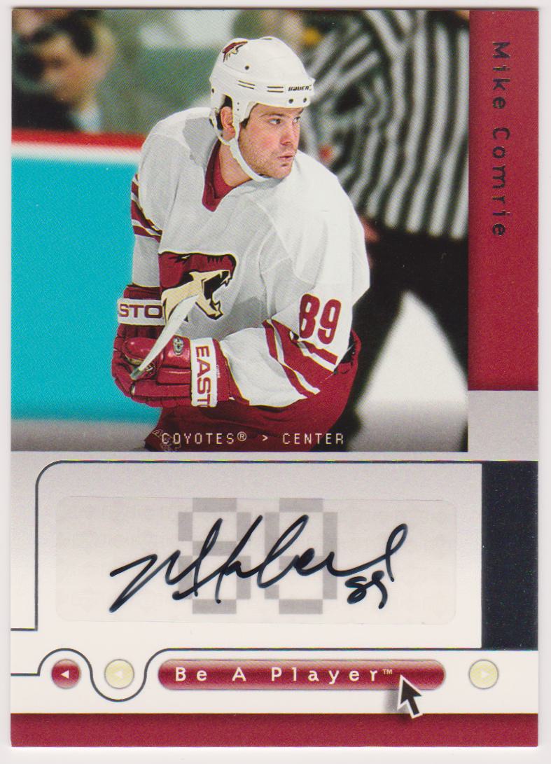 (image for) 2005-06 Be A Player Signatures #MI Mike Comrie AUTO