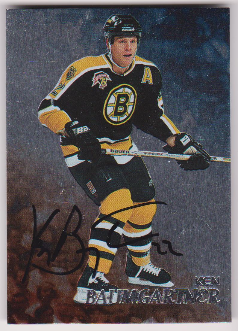 (image for) 1998-99 Be A Player Autographs #160 Ken Baumgartner