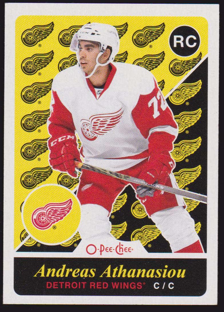 2015-16 O-Pee-Chee Update Retro #U37 Andreas Athanasiou RC (image for) 2015-16 O-Pee-Chee Update Retro #U37 Andreas Athanasiou RC